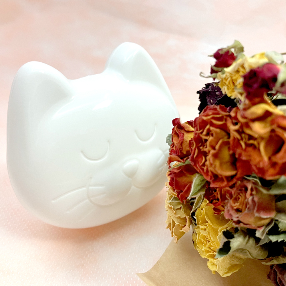 にゃんもにゃにゃ オールインニャンクリームとNekohanaドライフラワーミニブーケセット